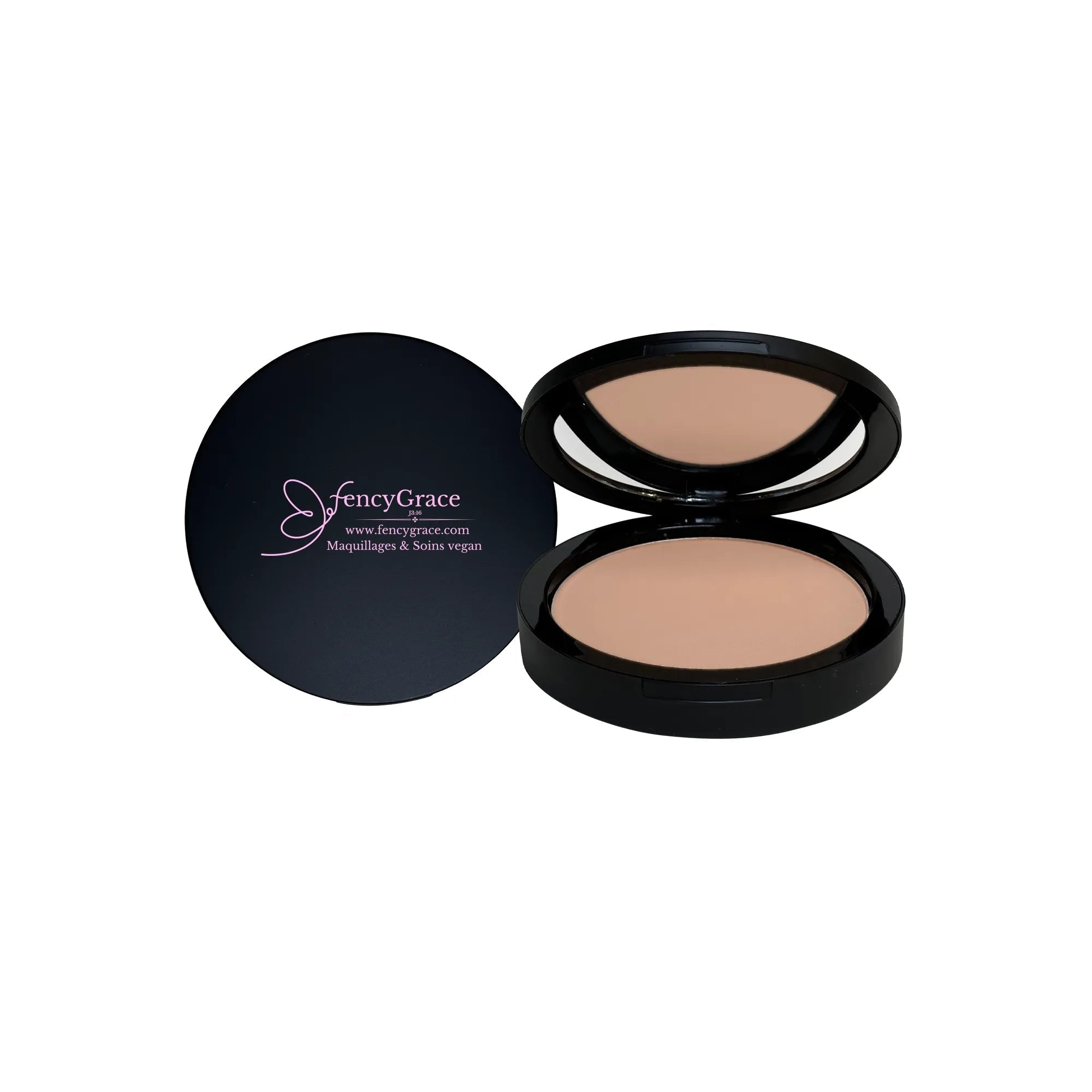 Poudre Compacte FencyGrace 100% Végane  - madeleine 140 Poudre Compacte FencyGrace 100% Végane  - madeleine 140