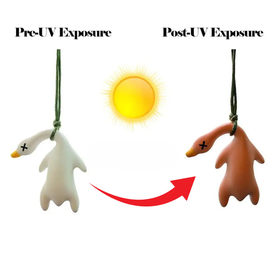 Color Changing Roasted Duck Car Pendant | Duck Pendant | Color Changing Duck