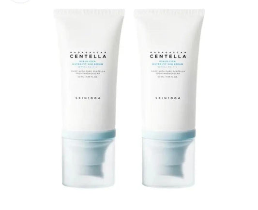 SKIN1004 Madagascar Centella Hyalu-Cica Water-Fit Sun Serum Dual Pack (50ml x 2)