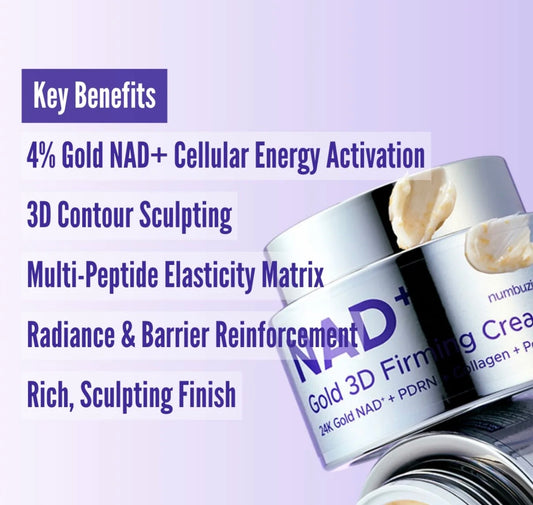 Numbuzin No.9 NAD+ Gold 3D Firming Cream 50ml