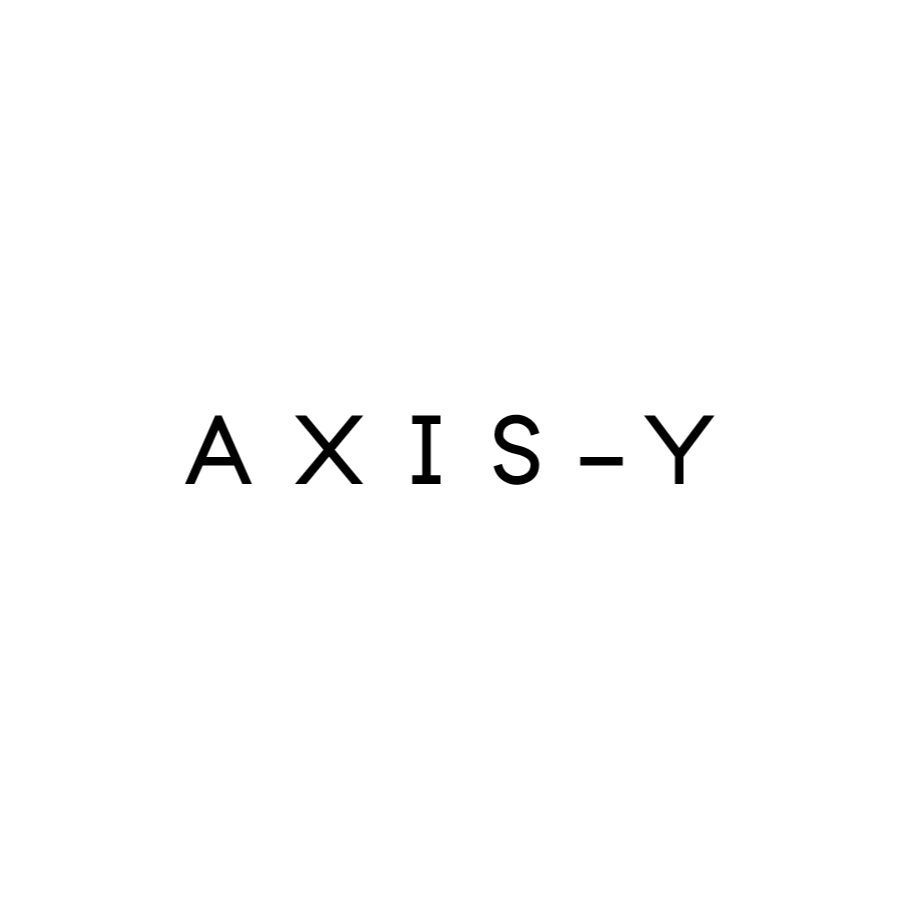 Text 'AXIS-Y' in black on a green background