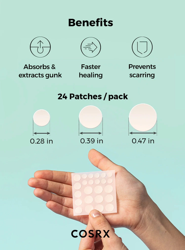 COSRX Acne Pimple Master Patch 24 patches * 5 sheets  *(Bundle Pack Promotion)* COSRX Acne Pimple Master Patch 24 patches * 5 sheets  *(Bundle Pack Promotion)*