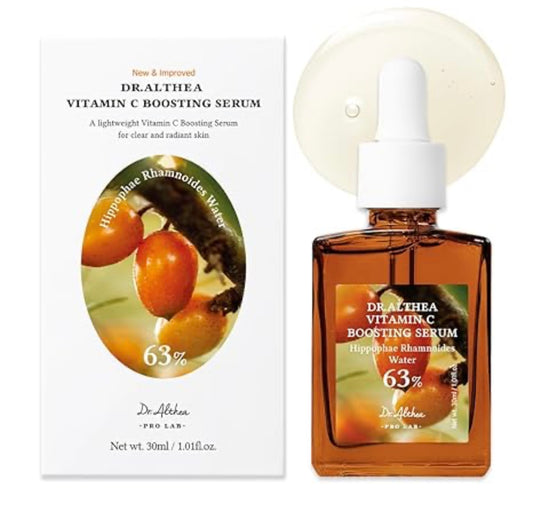 Dr. Althea Vitamin C Boosting Serum bottle for brightening and hydration