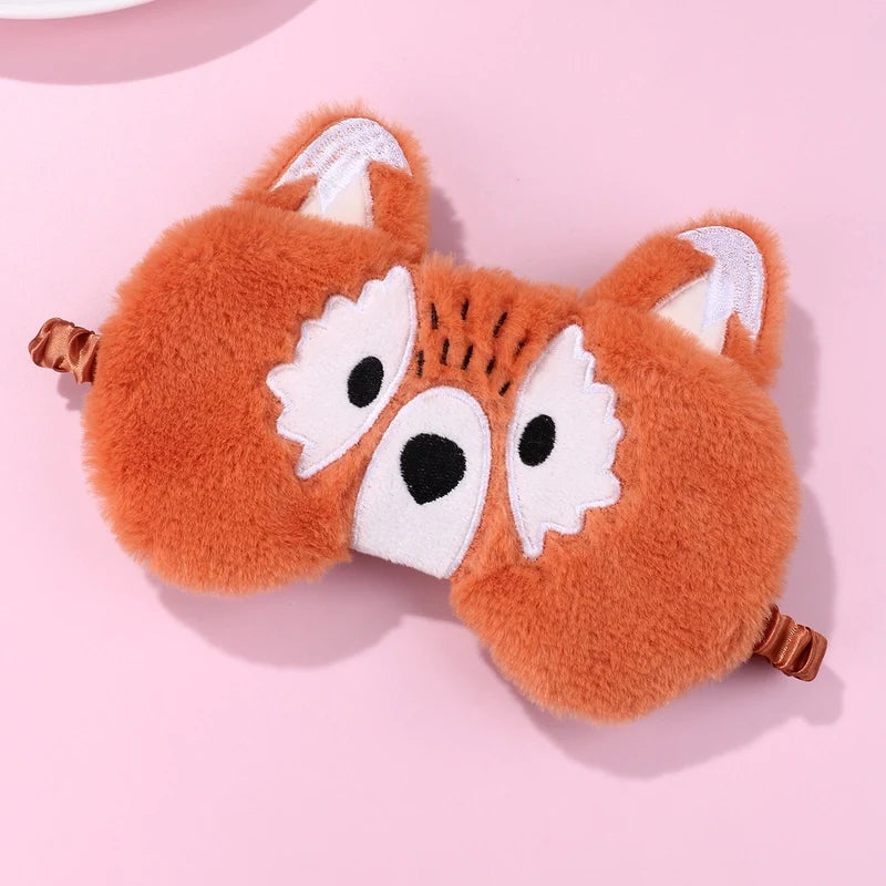 Fluffy Plush Sleeping Eye Cover Soft Funny Blindfold Mask | Cute Eye Mask Pink Eye Sleep Mask | Fluffy Animal Sleep Eyeshade Breathable Lightweight Eye Mask for Sleep Fluffy Plush Sleeping Eye Cover Soft Funny Blindfold Mask | Cute Eye Mask Pink Eye Sleep Mask | Fluffy Animal Sleep Eyeshade Breathable Lightweight Eye Mask for Sleep