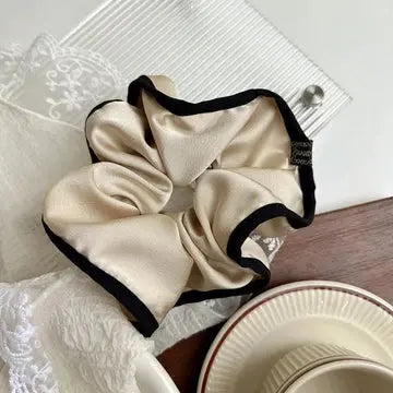 Estilo francés - Aro de pelo XL elegante - Marfil