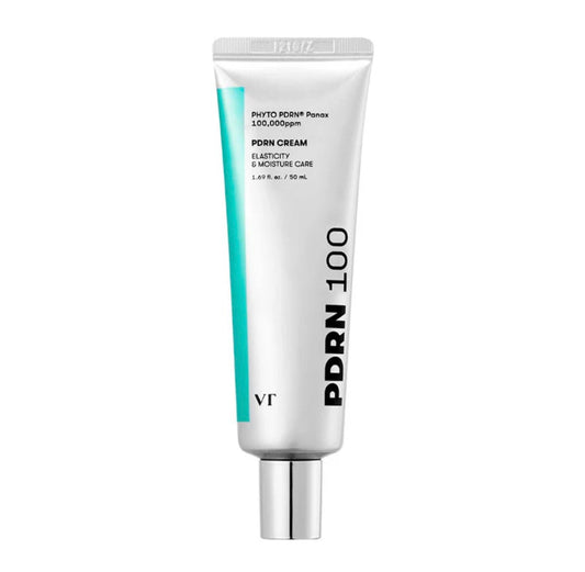 Front of the VT PDRN Cream 100 box, showcasing the brand and product name.