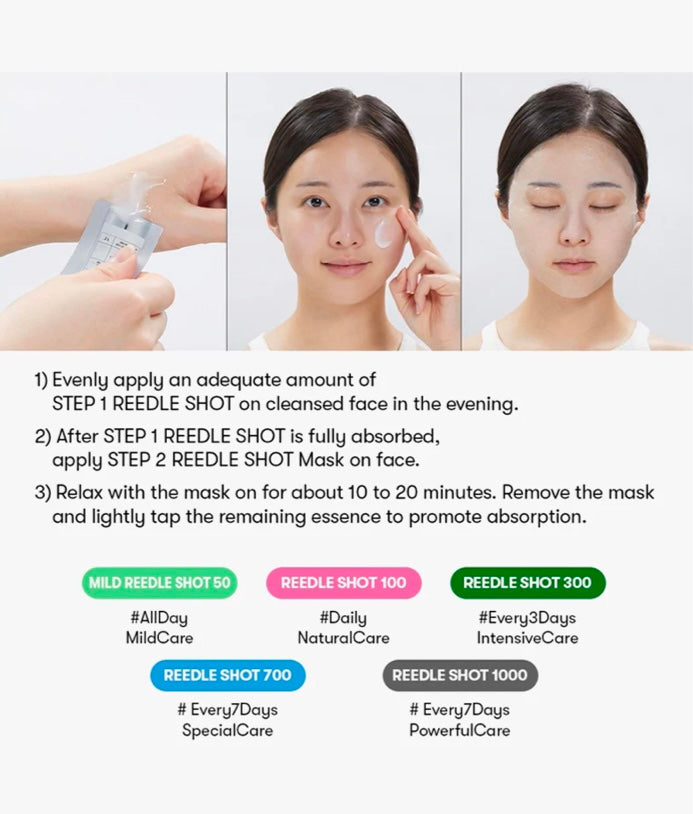 VT Mild Reedle Shot 100 2-Step Mask (1ea) VT Mild Reedle Shot 100 2-Step Mask (1ea)