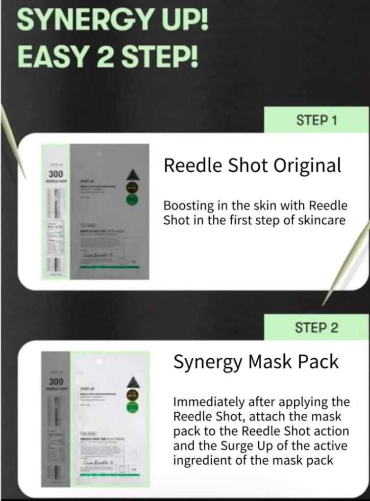 VT Mild Reedle Shot 300 2-Step Mask (1ea) VT Mild Reedle Shot 300 2-Step Mask (1ea)
