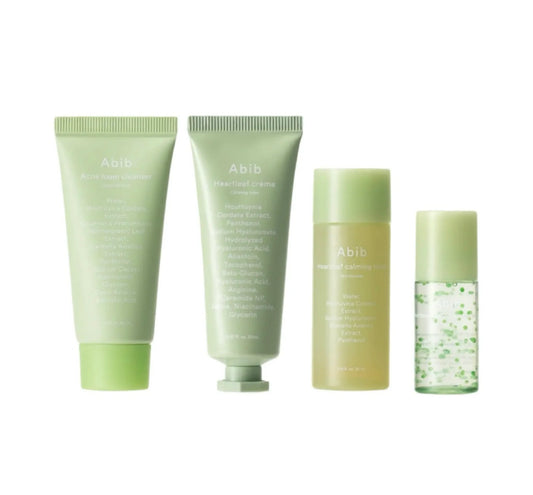 Abib Heartleaf Calming Trial Kit Essential Set