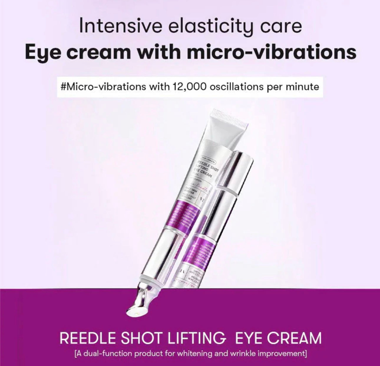 Key natural ingredients in VT Cosmetics Reedle Eye Cream, including Reedle Extract Key natural ingredients in VT Cosmetics Reedle Eye Cream, including Reedle Extract