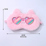 Fluffy Plush Sleeping Eye Cover Soft Funny Blindfold Mask | Cute Eye Mask Pink Eye Sleep Mask | Fluffy Animal Sleep Eyeshade Breathable Lightweight Eye Mask for Sleep Fluffy Plush Sleeping Eye Cover Soft Funny Blindfold Mask | Cute Eye Mask Pink Eye Sleep Mask | Fluffy Animal Sleep Eyeshade Breathable Lightweight Eye Mask for Sleep