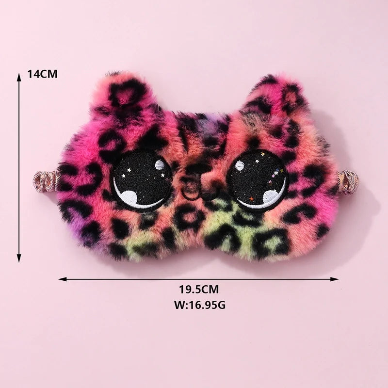 Fluffy Plush Sleeping Eye Cover Soft Funny Blindfold Mask | Cute Eye Mask Pink Eye Sleep Mask | Fluffy Animal Sleep Eyeshade Breathable Lightweight Eye Mask for Sleep Fluffy Plush Sleeping Eye Cover Soft Funny Blindfold Mask | Cute Eye Mask Pink Eye Sleep Mask | Fluffy Animal Sleep Eyeshade Breathable Lightweight Eye Mask for Sleep