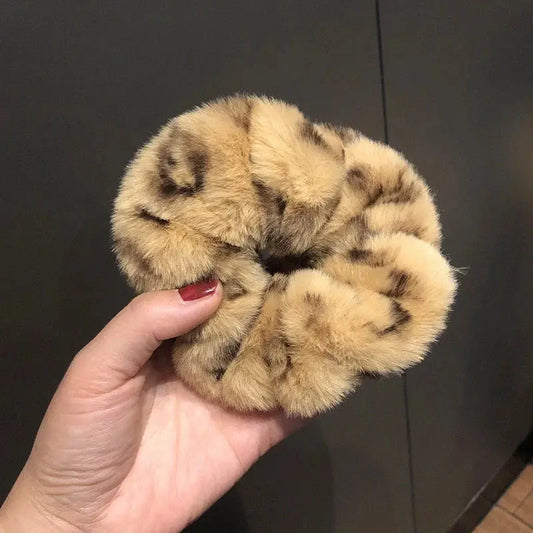 Coleteros súper lujosos con estampado de leopardo