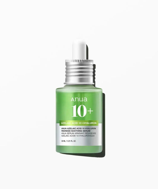 Anua Azelaic Acid 10 Soothing Serum bottle front view – calm redness and hydrate skin