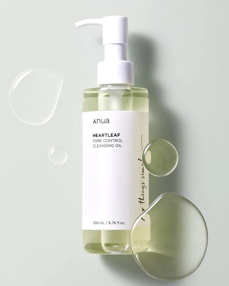 Key ingredient: heartleaf (Houttuynia) featured with anua heartleaf pore control cleansing oil Key ingredient: heartleaf (Houttuynia) featured with anua heartleaf pore control cleansing oil