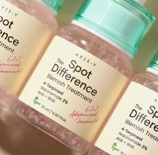 Lightweight texture of Axis Y Spot the Difference Blemish Treatment.