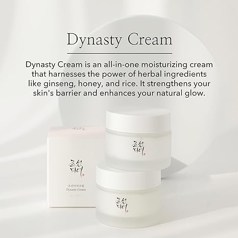 Beauty of Joseon Dynasty Cream 50ml – nourishing moisturizer with rice bran water and ginseng for hydration