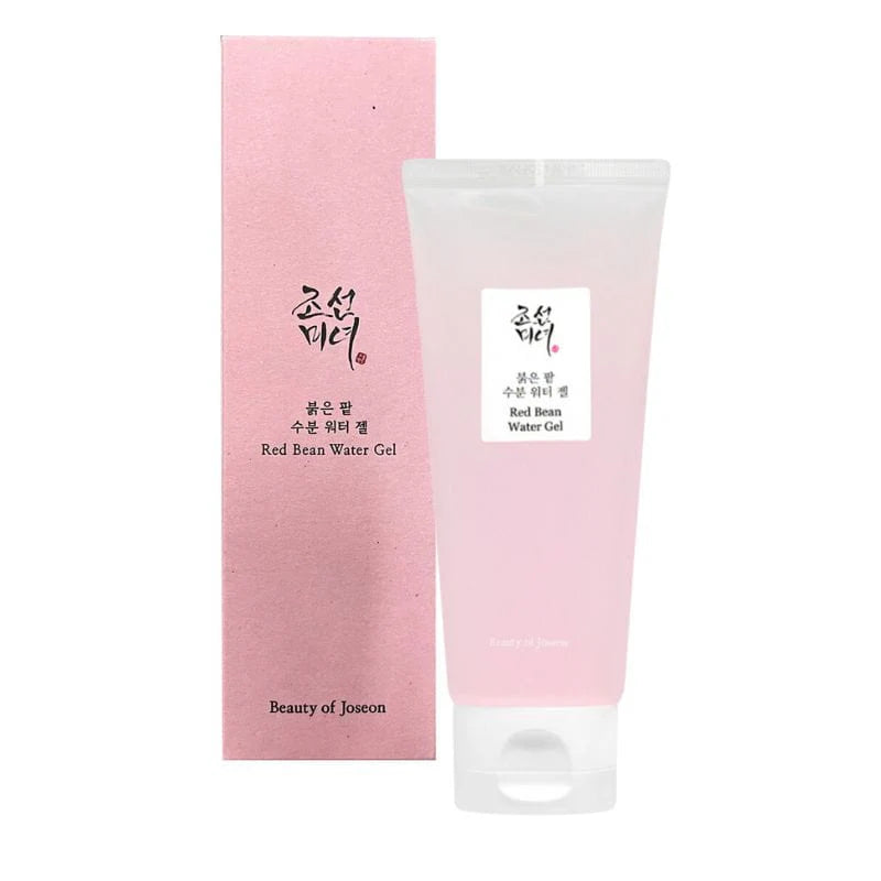 Lifestyle image of Beauty of Joseon Red Bean Water Gel on vanity Lifestyle image of Beauty of Joseon Red Bean Water Gel on vanity