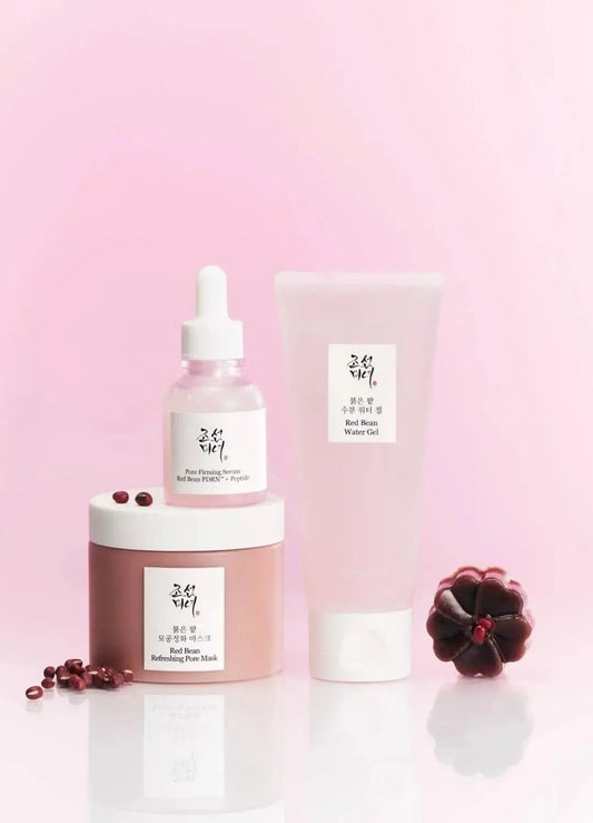 Beauty of Joseon Red Bean Pore Care Trio set – Korean skincare trio for pore care and oil-moisture balance