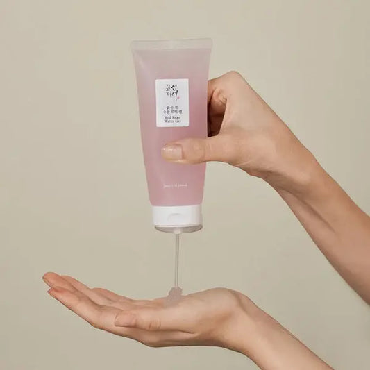 Texture of BOJ Red Bean Water Gel – lightweight gel formula