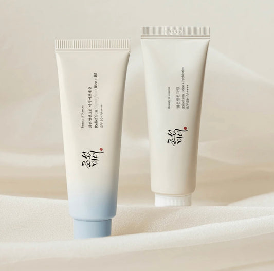Front view of Beauty of Joseon Relief Sun Duo – Original & Aqua Fresh