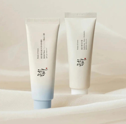 Front view of Beauty of Joseon Relief Sun Duo – Original & Aqua Fresh