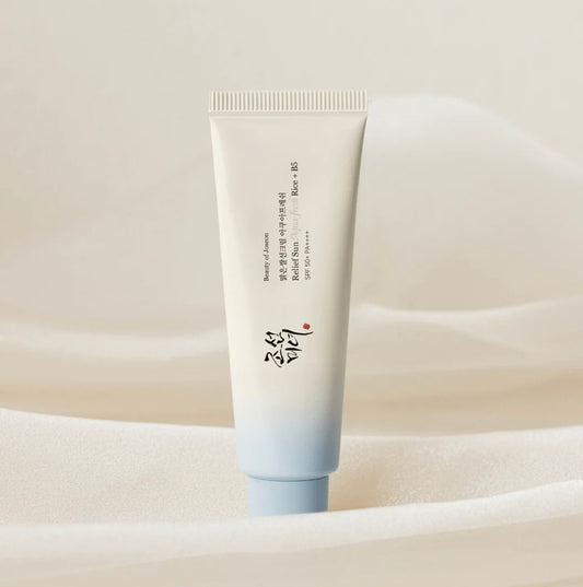Packaging design of BOJ Relief Sun Duo – sun care made elegant
