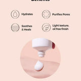 Ingredients label: niacinamide, aloe and calming extracts in COSRX AC Collection moisturizer (lightweight formula). Ingredients label: niacinamide, aloe and calming extracts in COSRX AC Collection moisturizer (lightweight formula).