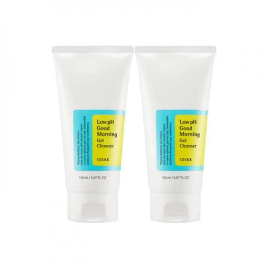 COSRX Low pH Good Morning Gel Cleanser 150ml – Set of 2 Bundle Pack