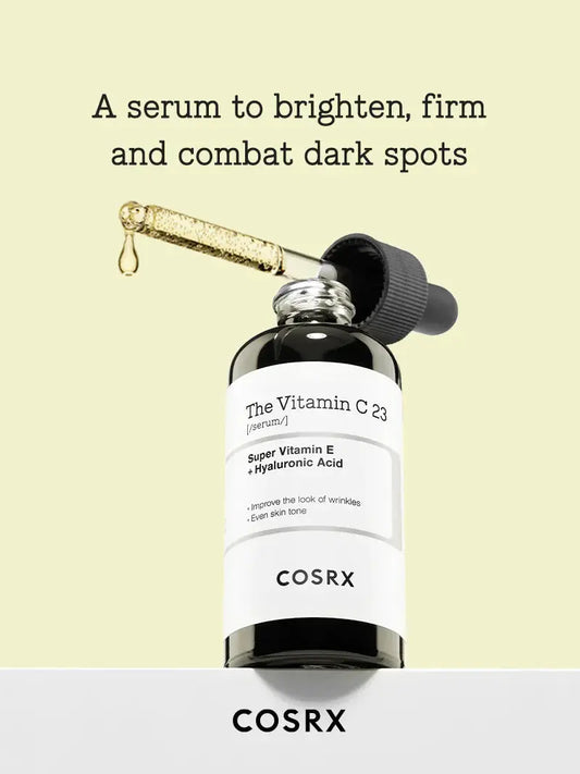 Front view of COSRX Vitamin C 23 Serum bottle