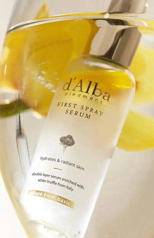 D'Alba White Truffle First Spray Serum bottle front view