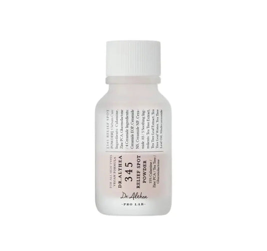 Dr. Althea 345 Relief Spot Powder 15ml – vegan spot treatment for blemish-prone skin with 15% calamine