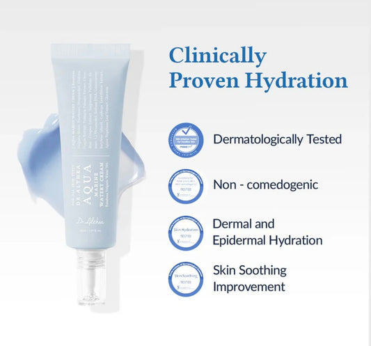 How to use Dr. Althea Aqua Marine Watery Cream as a final hydrating step in your skincare routine.