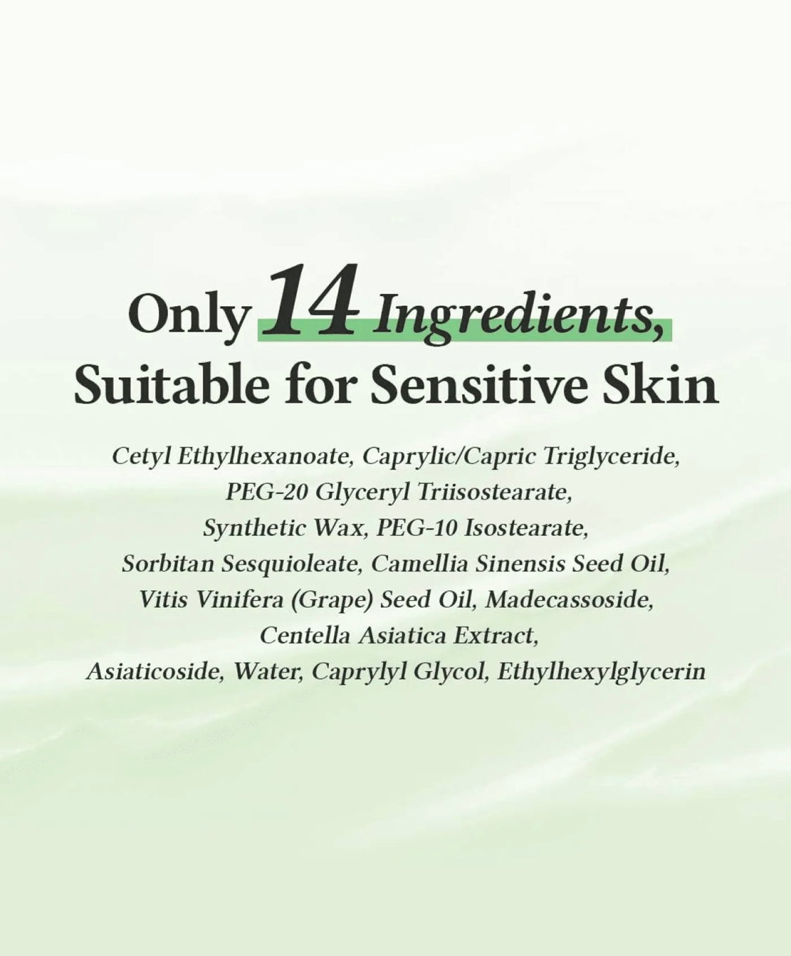 Ingredients label of Dr. Althea cleansing balm showing natural extracts Ingredients label of Dr. Althea cleansing balm showing natural extracts