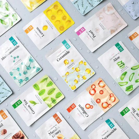 Etude House 0.2 Therapy Air Mask bundle set with 10 sheet masks for customized skincare routine
