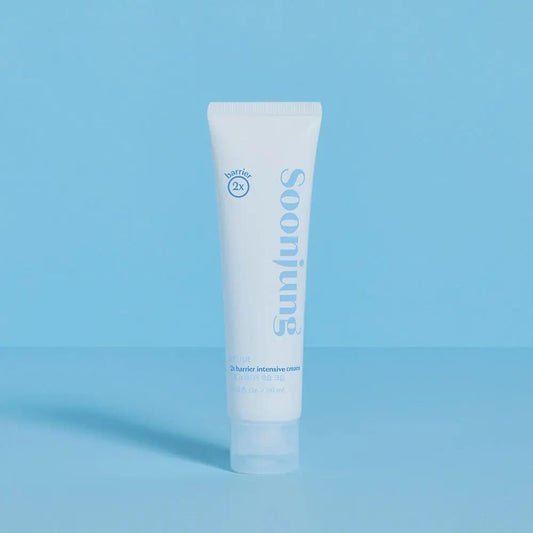 Side view of Soon Jung 2x Barrier Intensive Cream – gentle and soothing skin barrier cream