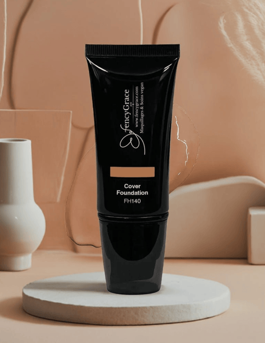 FencyGrace Conceal + Perfect 2-in-1 Fond de Teint Couvrance Liquide HD Haute & Naturel Vegan & Sans Cruauté - Eve 140