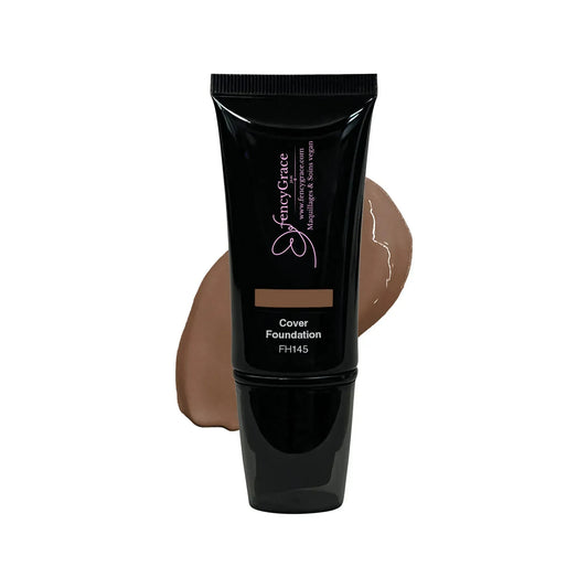 Fond de teint couvrance totale vegan FencyGrace - Brune 145