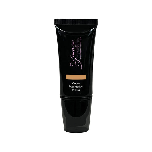 Fond de teint couvrance totale vegan FencyGrace
 - Miel 114