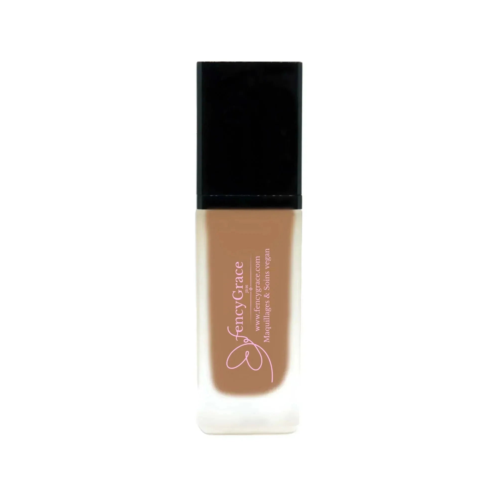 Fond de teint vegan hydratant FencyGrace - Mart 115 - couvrance naturelle -  fini lumineux - longue tenue Fond de teint vegan hydratant FencyGrace - Mart 115 - couvrance naturelle -  fini lumineux - longue tenue