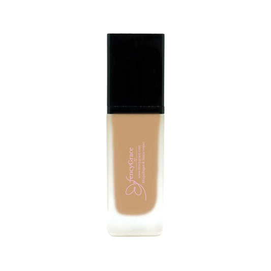 Fond de teint vegan hydratant FencyGrace - Zoé 120 - couvrance naturelle -  fini lumineux - longue tenue