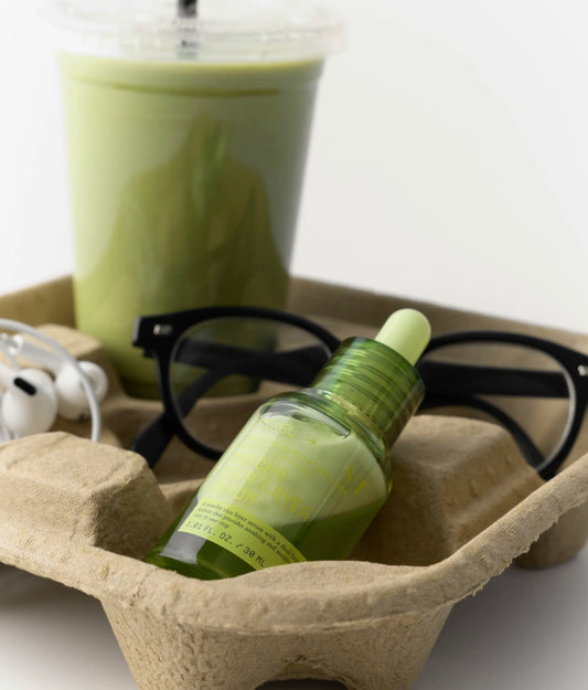 Natural ingredients - Jeju Matcha and Cica Centella Asiatica for sensitive skin