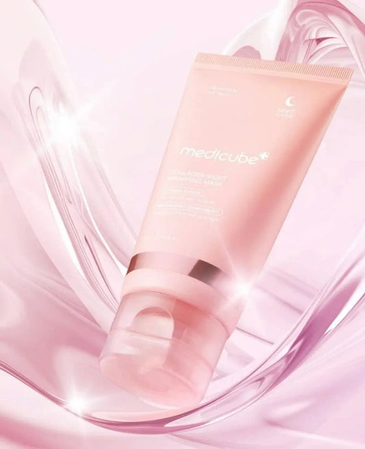 Front view of Medicube Collagen Night Wrapping Mask 75ml