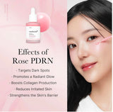 Small drop of Medicube PDRN Pink Peptide Serum on the back of the hand — demonstrates quick absorption and hydration using peptides and skin care actives. Small drop of Medicube PDRN Pink Peptide Serum on the back of the hand — demonstrates quick absorption and hydration using peptides and skin care actives.