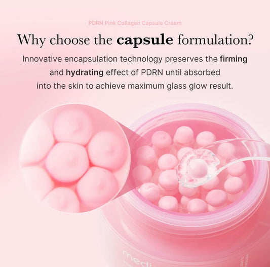 Visible skincare results from PDRN Collagen Capsule Cream