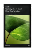 Abib Gummy Sheet Mask - Heartleaf Sticker (1ea)