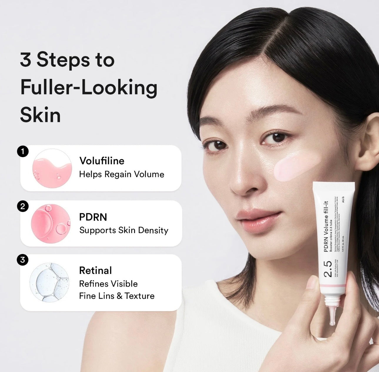 Abib PDRN Volume Fill-it Booster Crème 2.5 Tube - 30ml