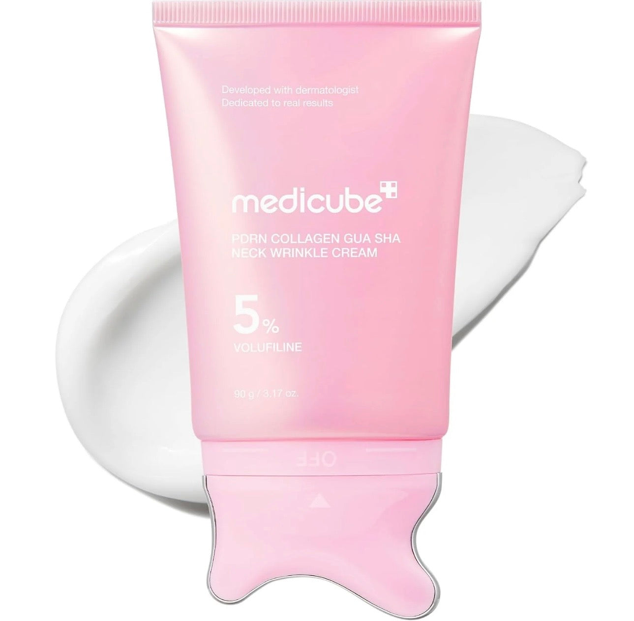 Medicube PDRN Collagen Gua Sha Neck Wrinkle Cream - 90g