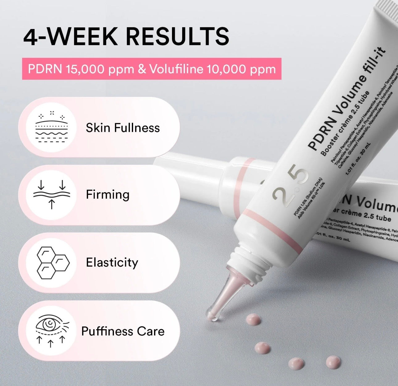 Abib PDRN Volume Fill-it Booster Crème 2.5 Tube - 30ml