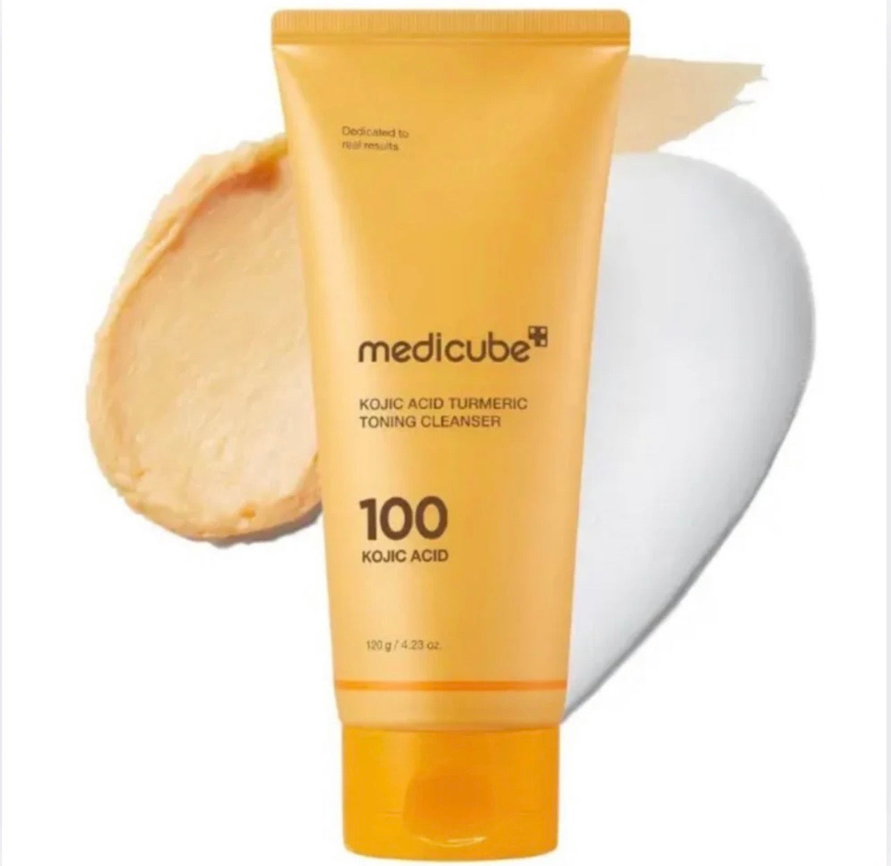 Medicube Kojic Acid Turmeric Toning Cleanser - 120g